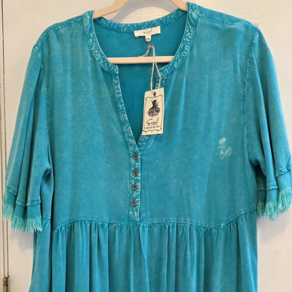 Easel NWT Short Sleeve Dress - Picture 3 of 11